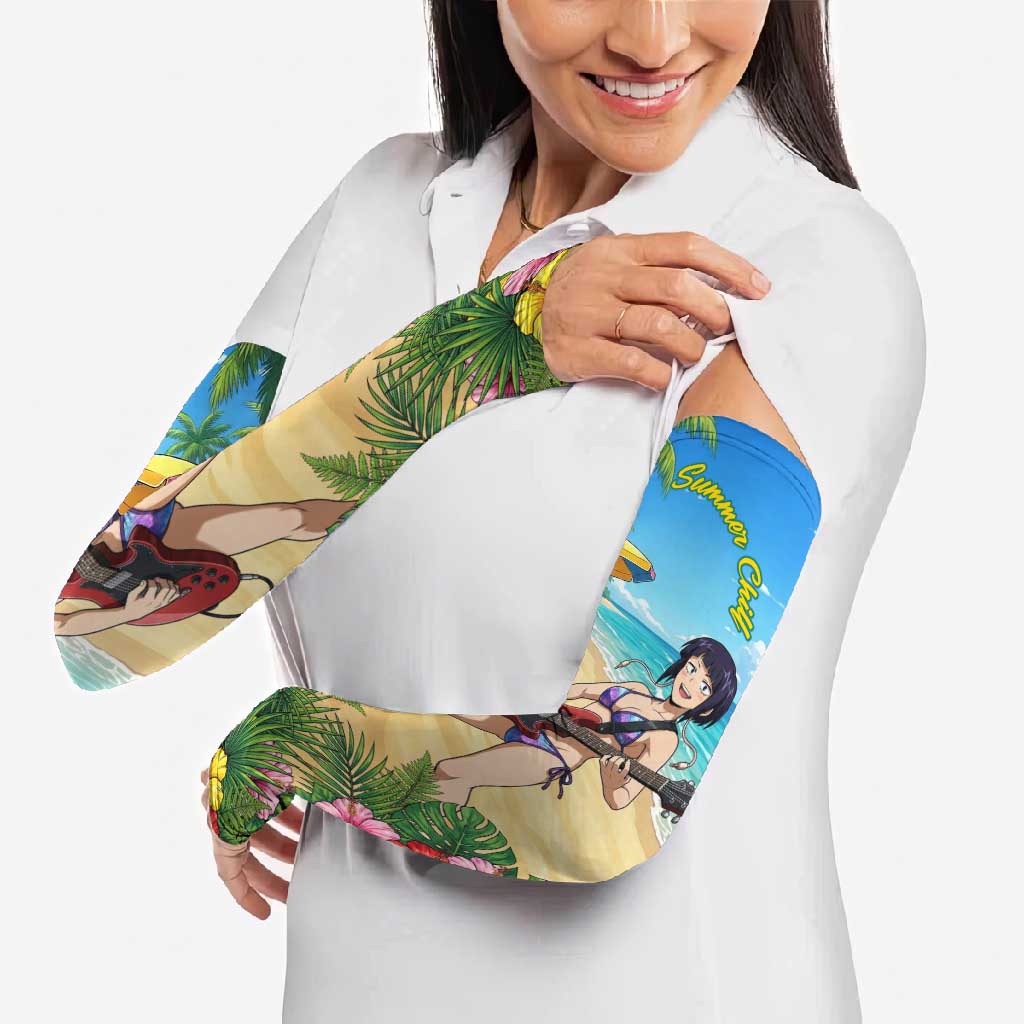 Kyoka Jiro Summer Chill Arm Sleeves Tropical Anime Rock Vibes