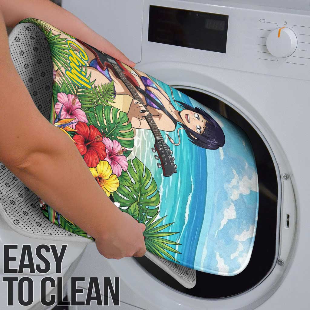 Kyoka Jiro Summer Chill Bathroom Set Tropical Anime Rock Vibes