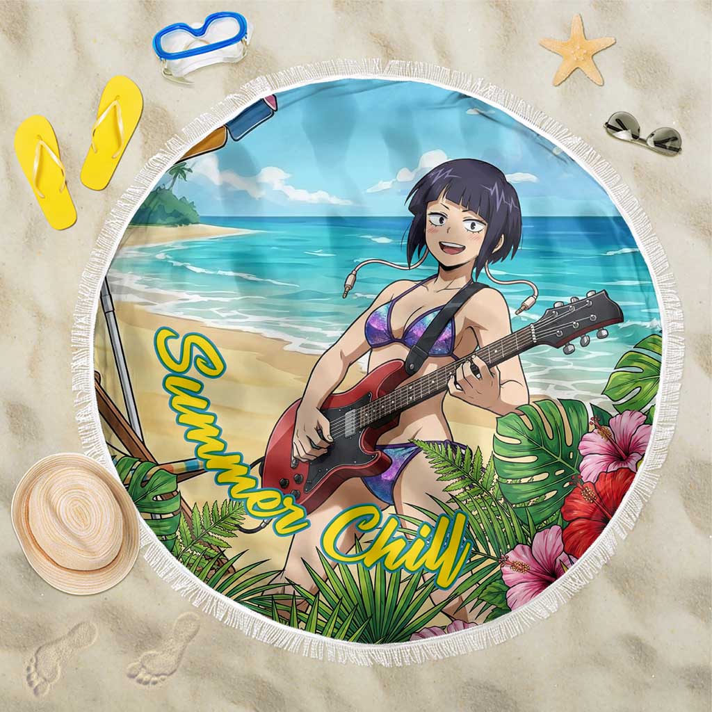 Kyoka Jiro Summer Chill Beach Blanket Tropical Anime Rock Vibes