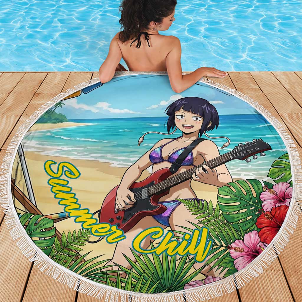 Kyoka Jiro Summer Chill Beach Blanket Tropical Anime Rock Vibes