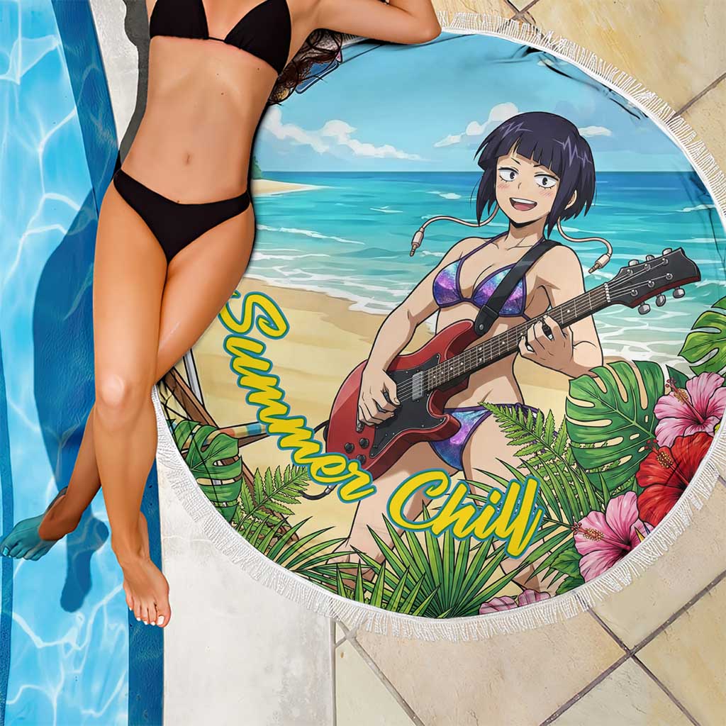 Kyoka Jiro Summer Chill Beach Blanket Tropical Anime Rock Vibes