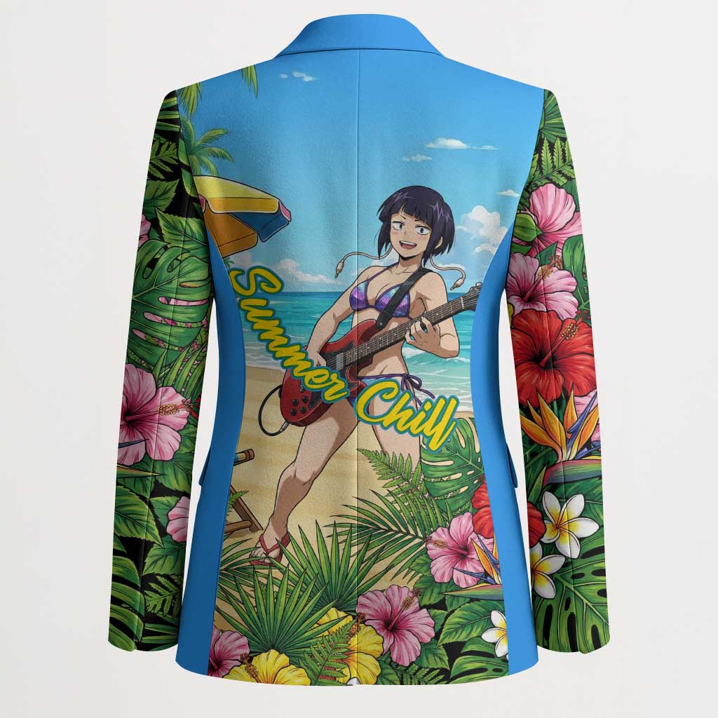 Kyoka Jiro Summer Chill Blazer Tropical Anime Rock Vibes
