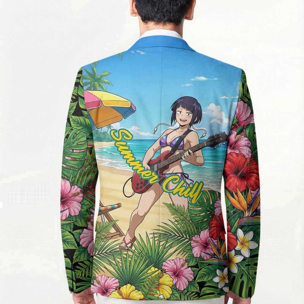 Kyoka Jiro Summer Chill Blazer Tropical Anime Rock Vibes