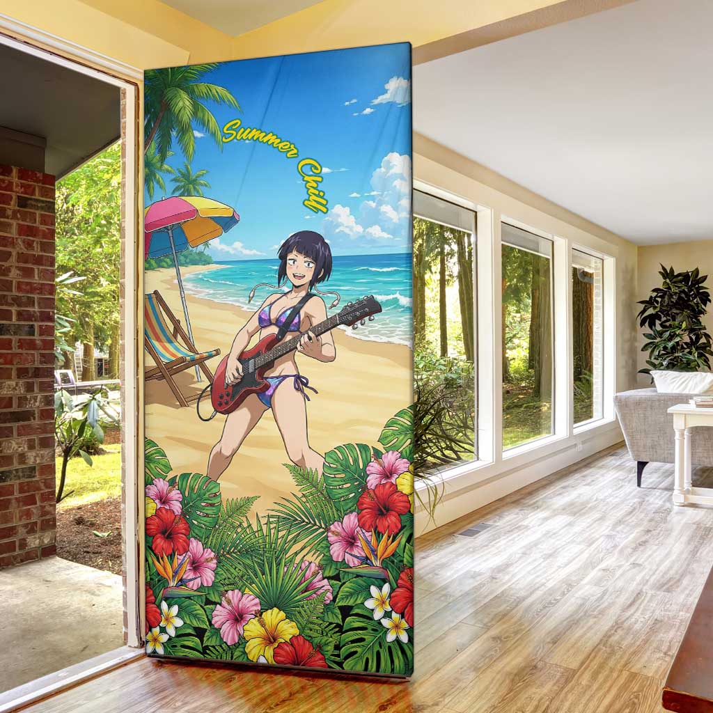 Kyoka Jiro Summer Chill Door Cover Tropical Anime Rock Vibes