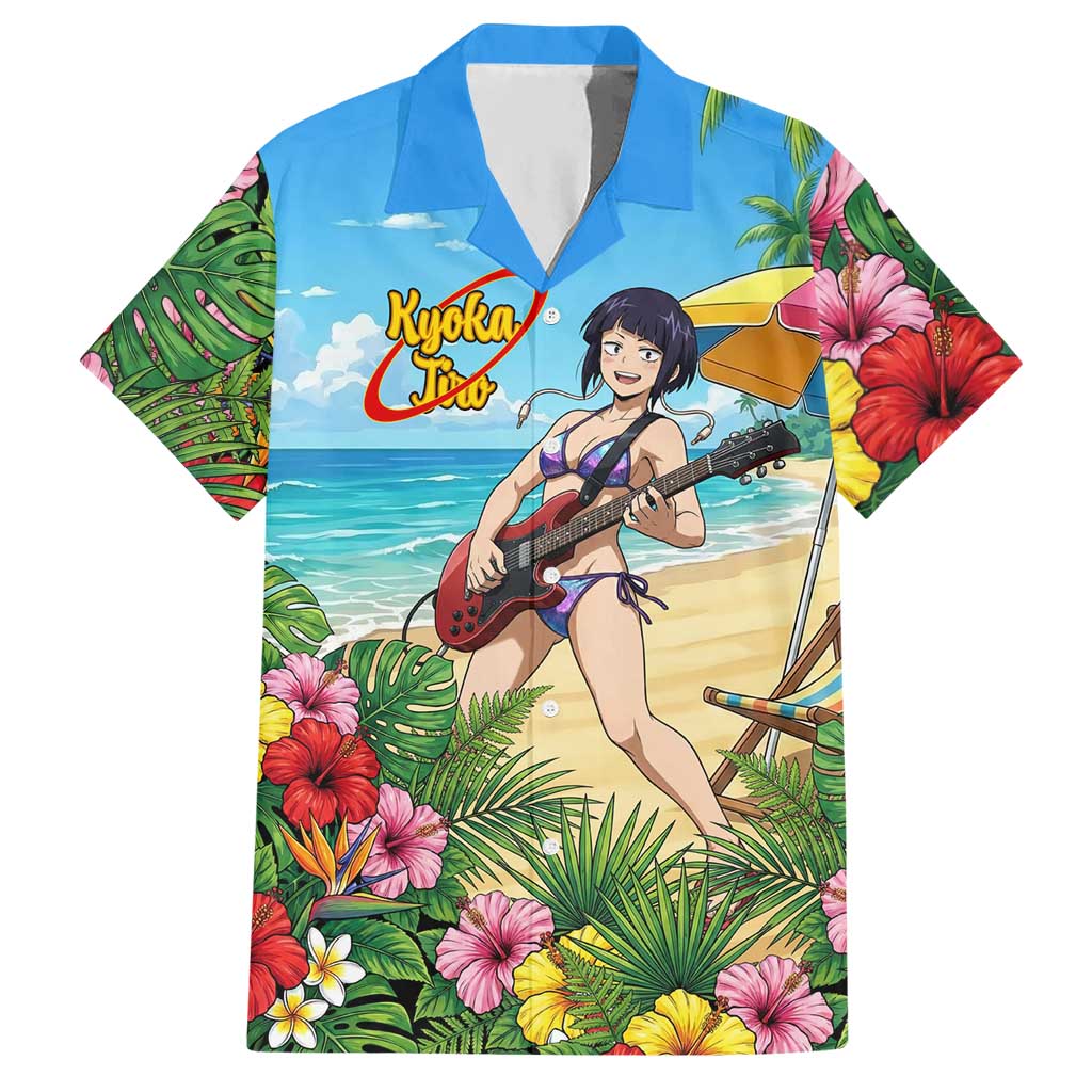 Kyoka Jiro Summer Chill Hawaiian Shirt Tropical Anime Rock Vibes