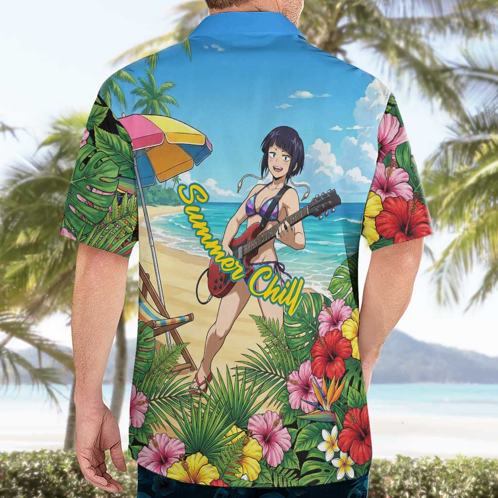 Kyoka Jiro Summer Chill Hawaiian Shirt Tropical Anime Rock Vibes