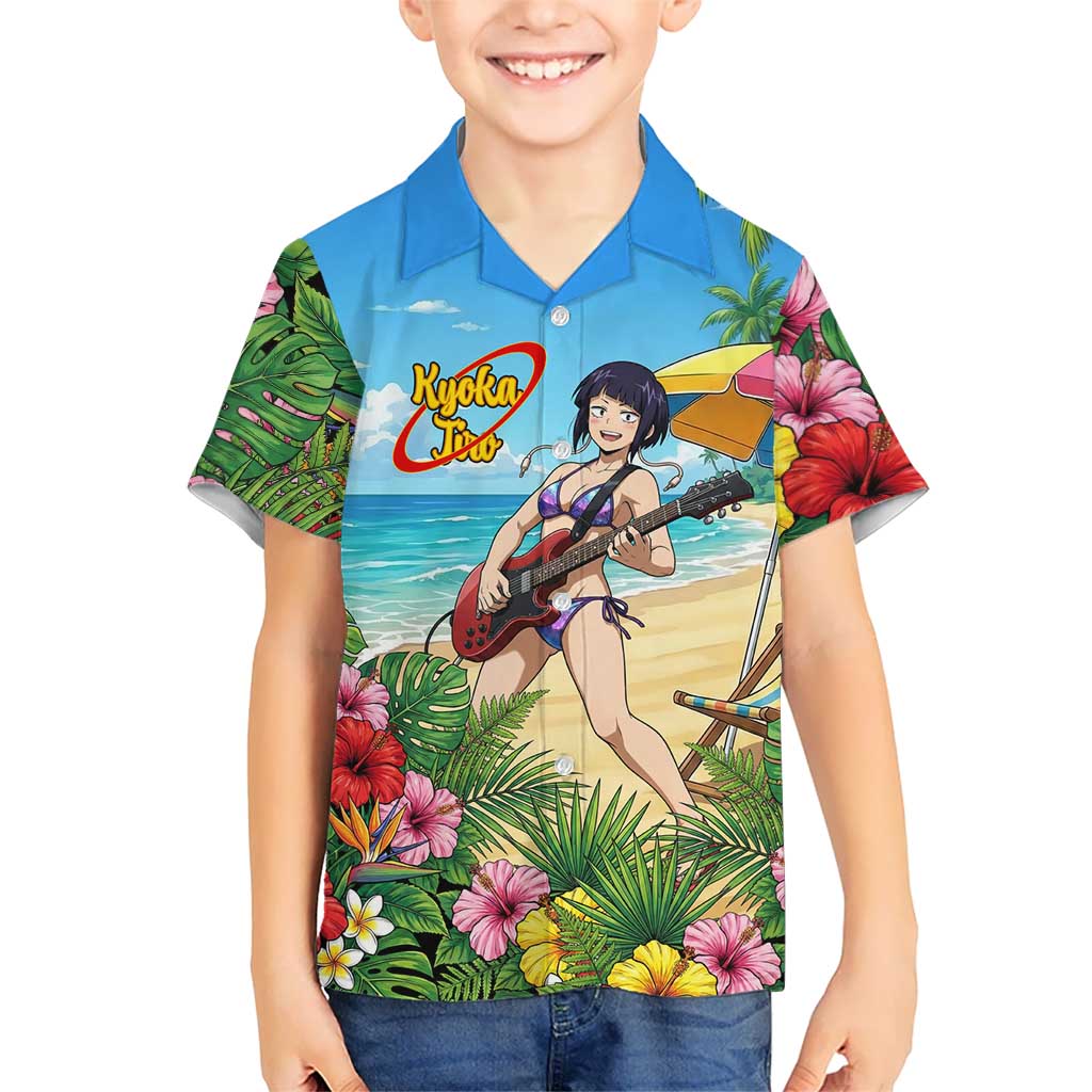 Kyoka Jiro Summer Chill Hawaiian Shirt Tropical Anime Rock Vibes