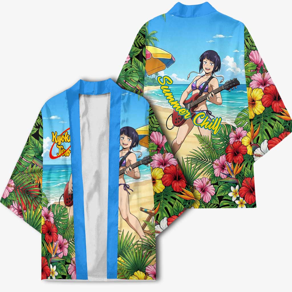 Kyoka Jiro Summer Chill Kimono Tropical Anime Rock Vibes