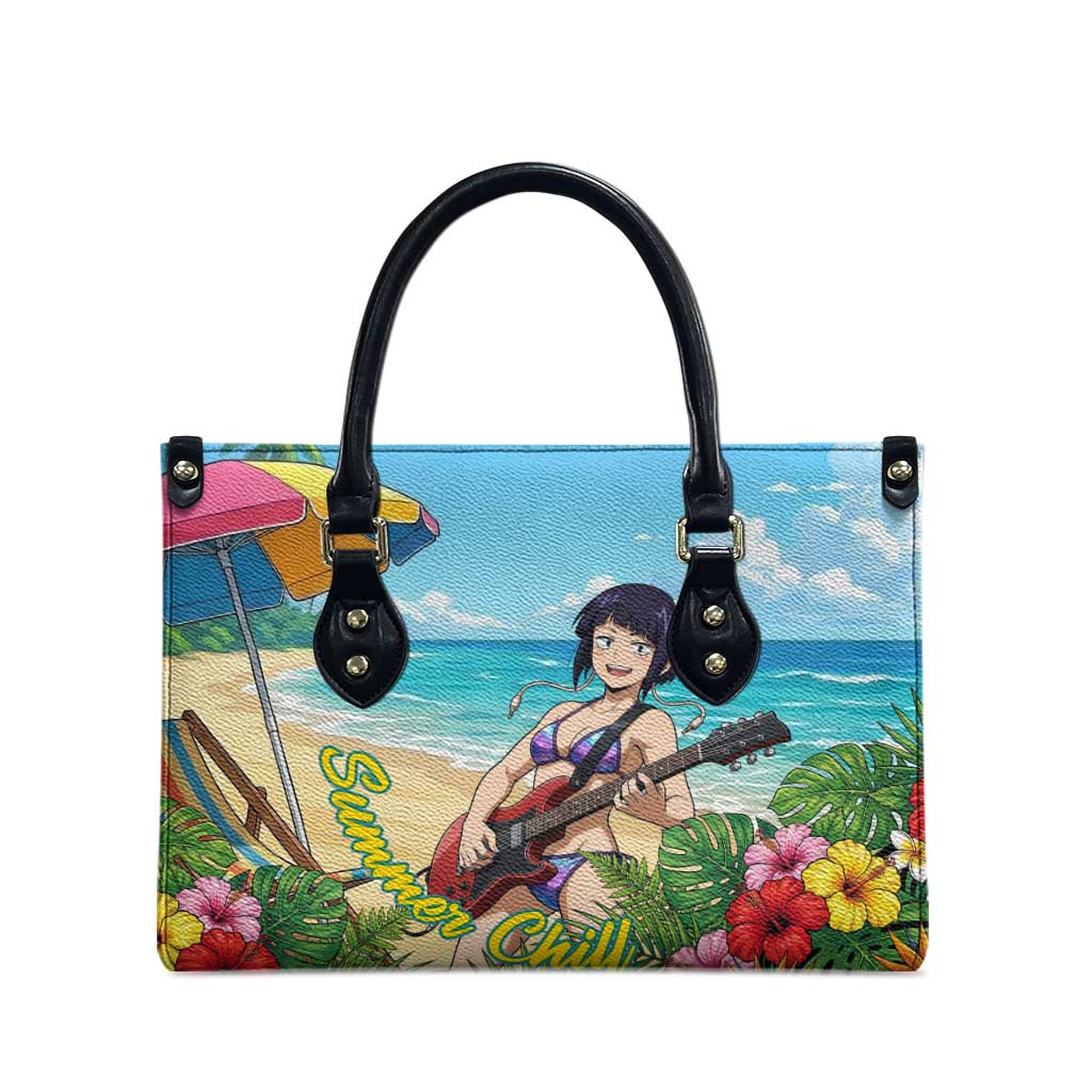 Kyoka Jiro Summer Chill Leather Bag Tropical Anime Rock Vibes