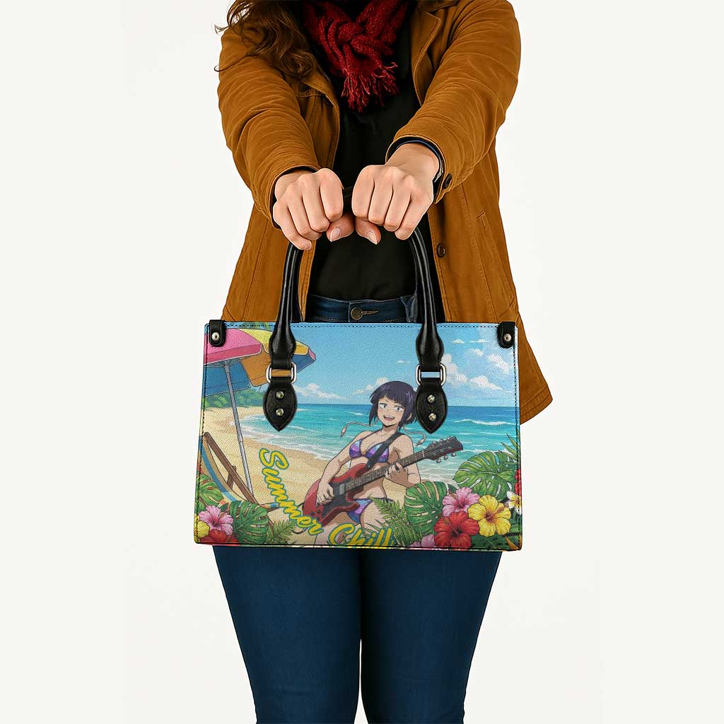 Kyoka Jiro Summer Chill Leather Bag Tropical Anime Rock Vibes