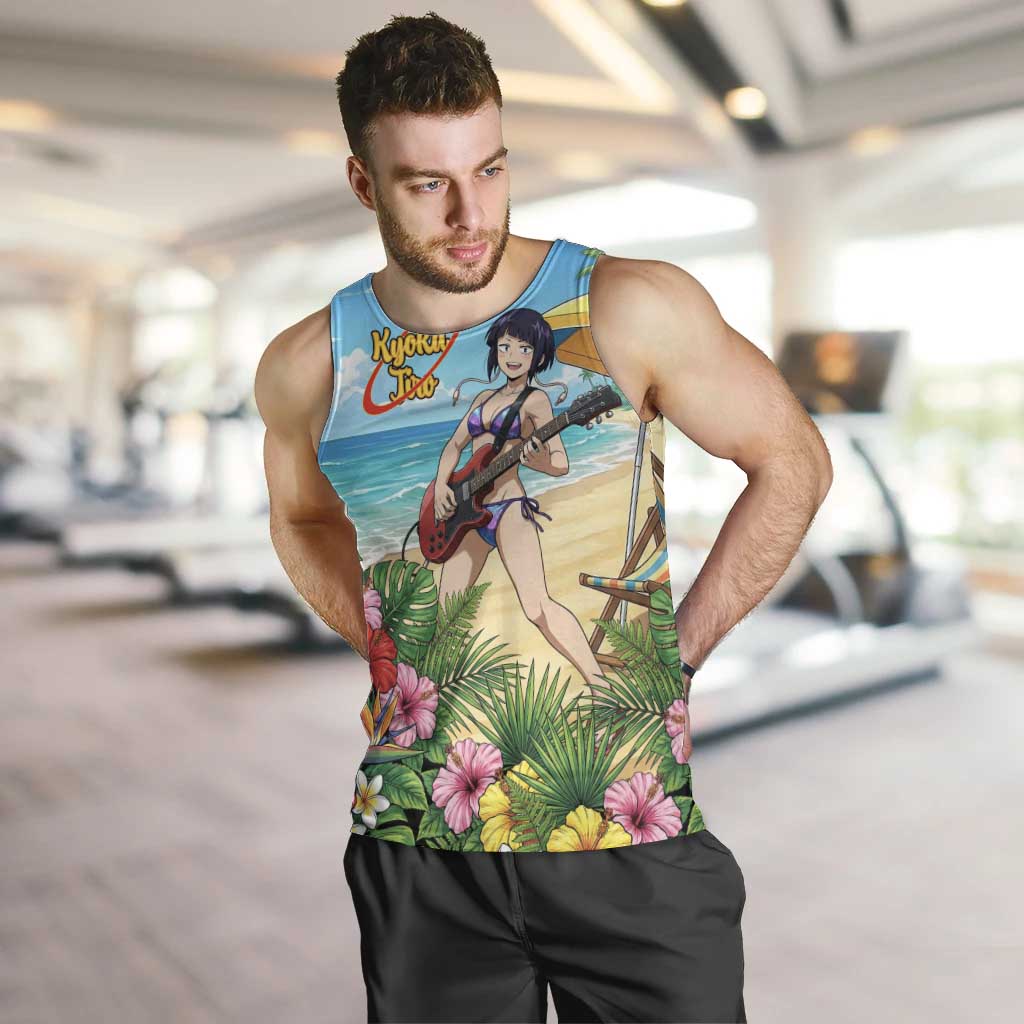 Kyoka Jiro Summer Chill Men Tank Top Tropical Anime Rock Vibes