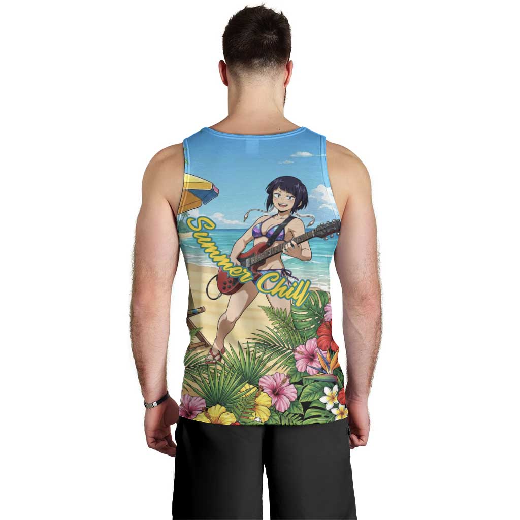 Kyoka Jiro Summer Chill Men Tank Top Tropical Anime Rock Vibes