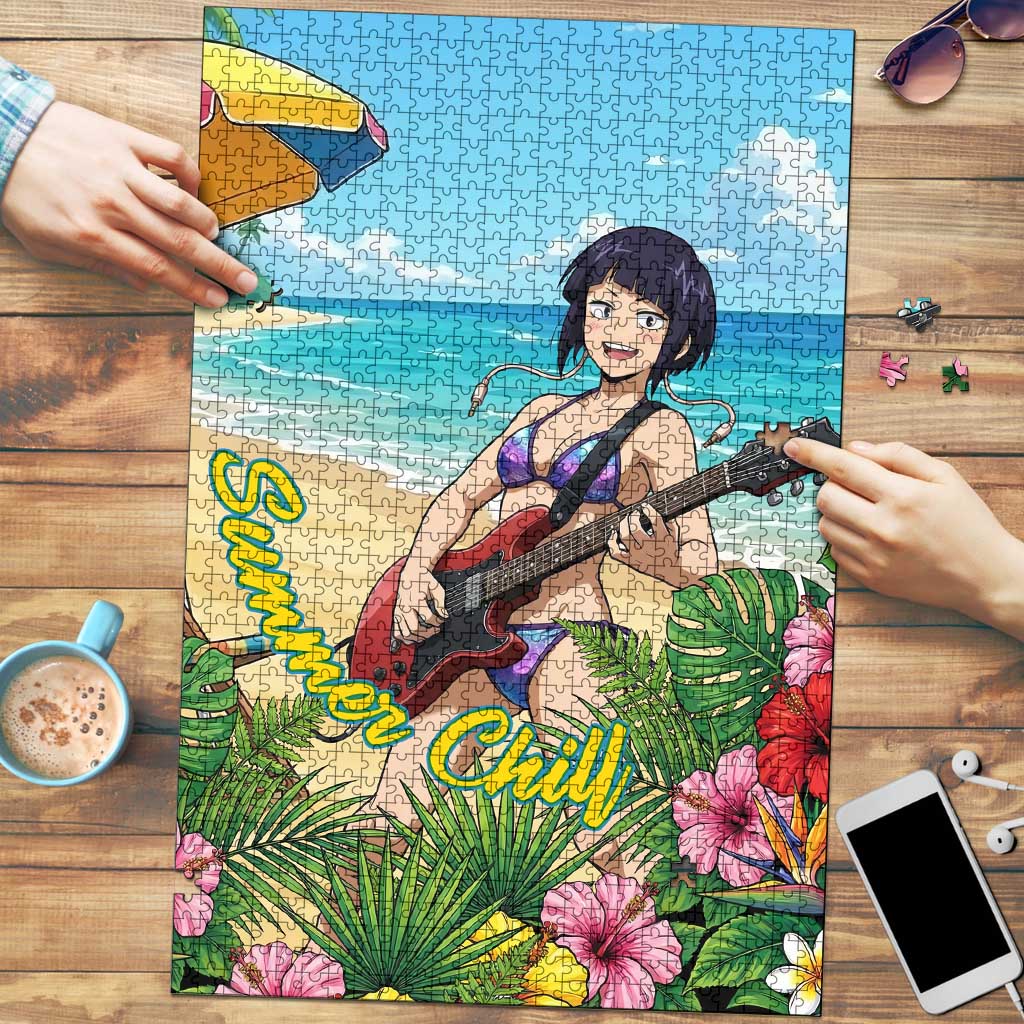 Kyoka Jiro Summer Chill Puzzle Tropical Anime Rock Vibes