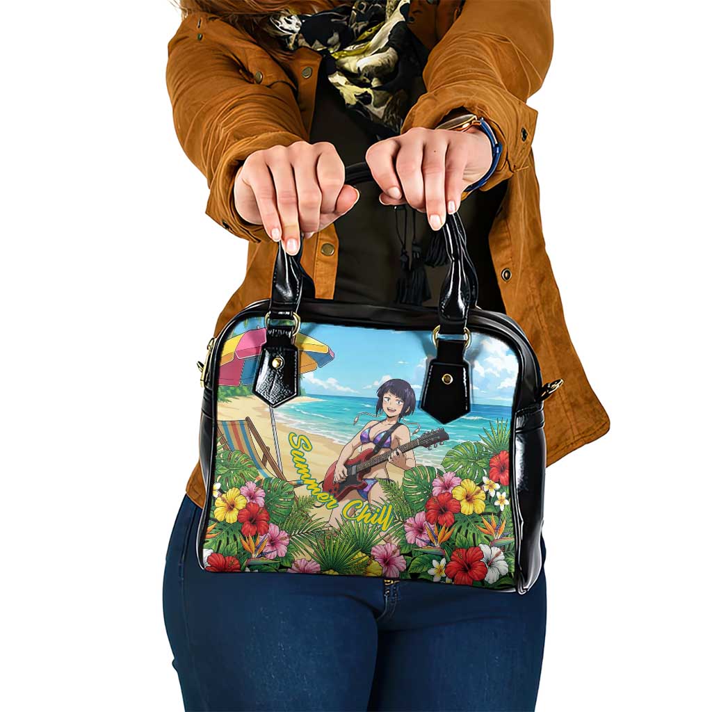 Kyoka Jiro Summer Chill Shoulder Handbag Tropical Anime Rock Vibes