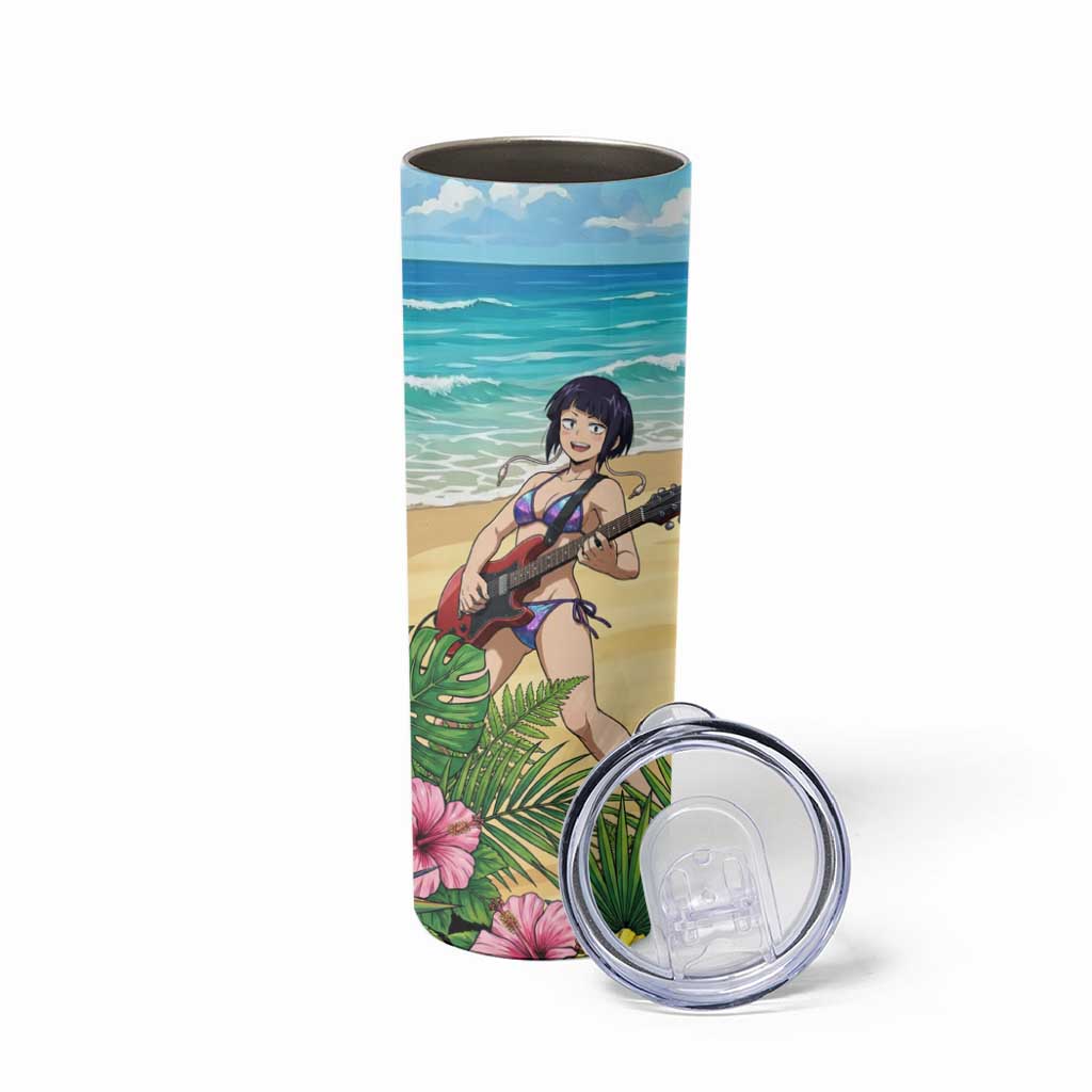 Kyoka Jiro Summer Chill Skinny Tumbler Tropical Anime Rock Vibes