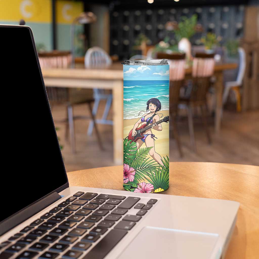 Kyoka Jiro Summer Chill Skinny Tumbler Tropical Anime Rock Vibes