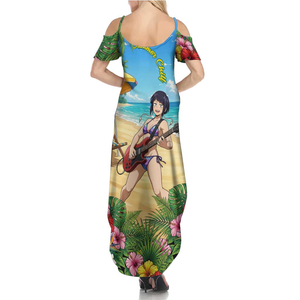 Kyoka Jiro Summer Chill Summer Maxi Dress Tropical Anime Rock Vibes