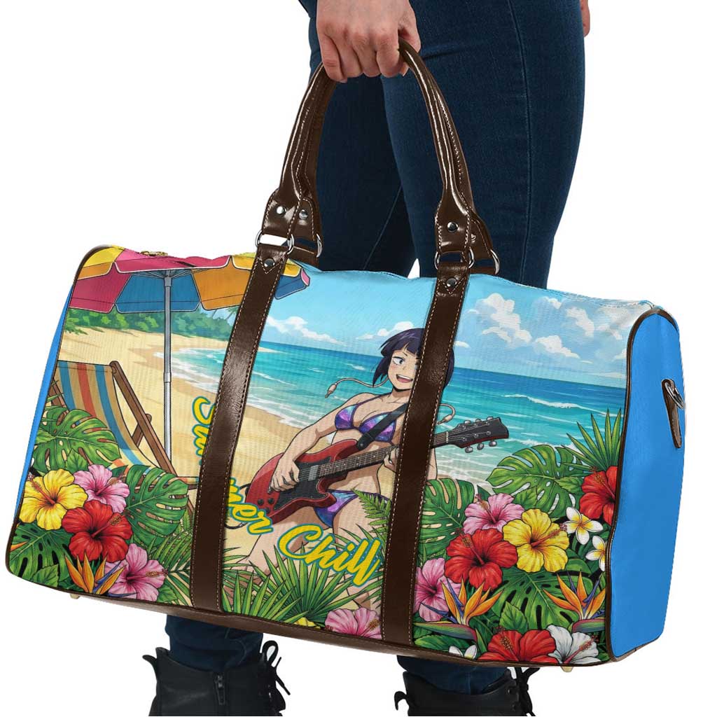 Kyoka Jiro Summer Chill Travel Bag Tropical Anime Rock Vibes