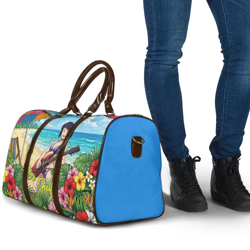 Kyoka Jiro Summer Chill Travel Bag Tropical Anime Rock Vibes