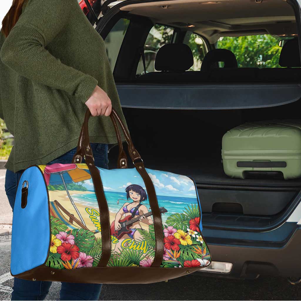 Kyoka Jiro Summer Chill Travel Bag Tropical Anime Rock Vibes