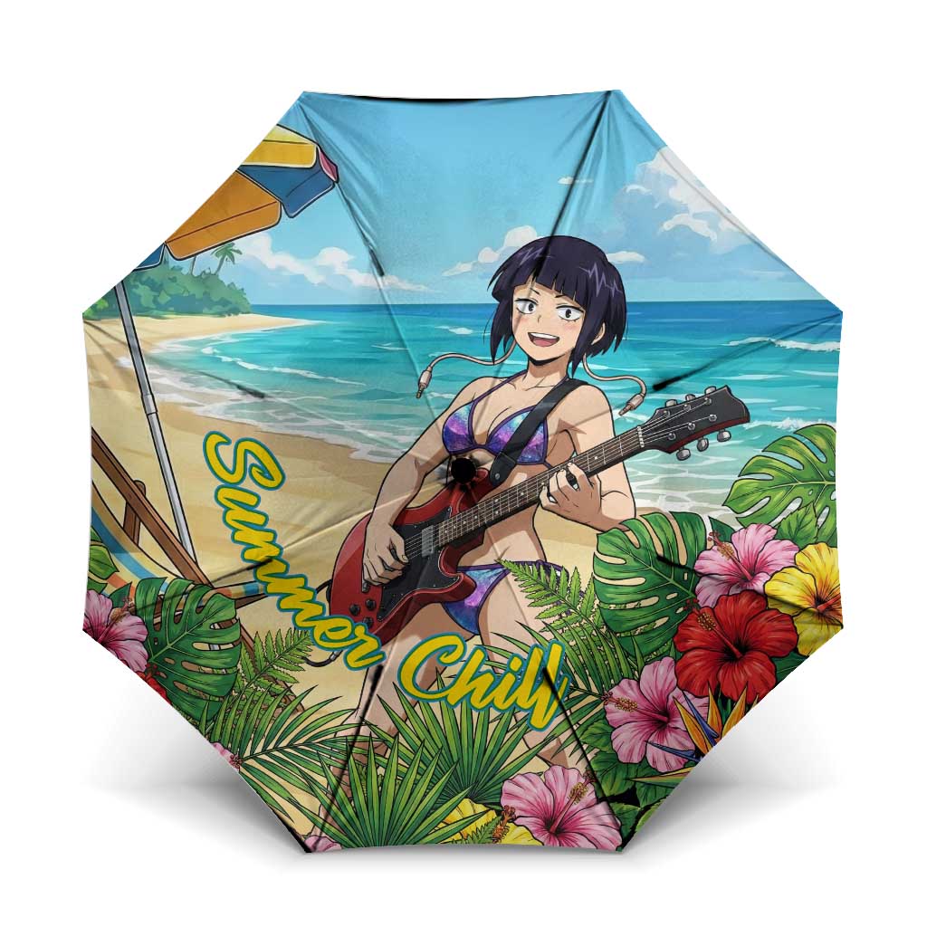 Kyoka Jiro Summer Chill Umbrella Tropical Anime Rock Vibes