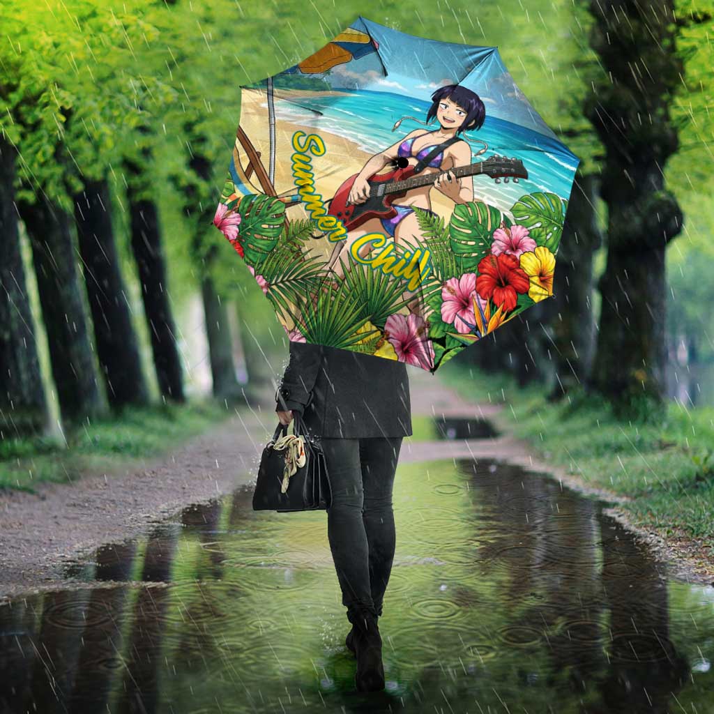 Kyoka Jiro Summer Chill Umbrella Tropical Anime Rock Vibes