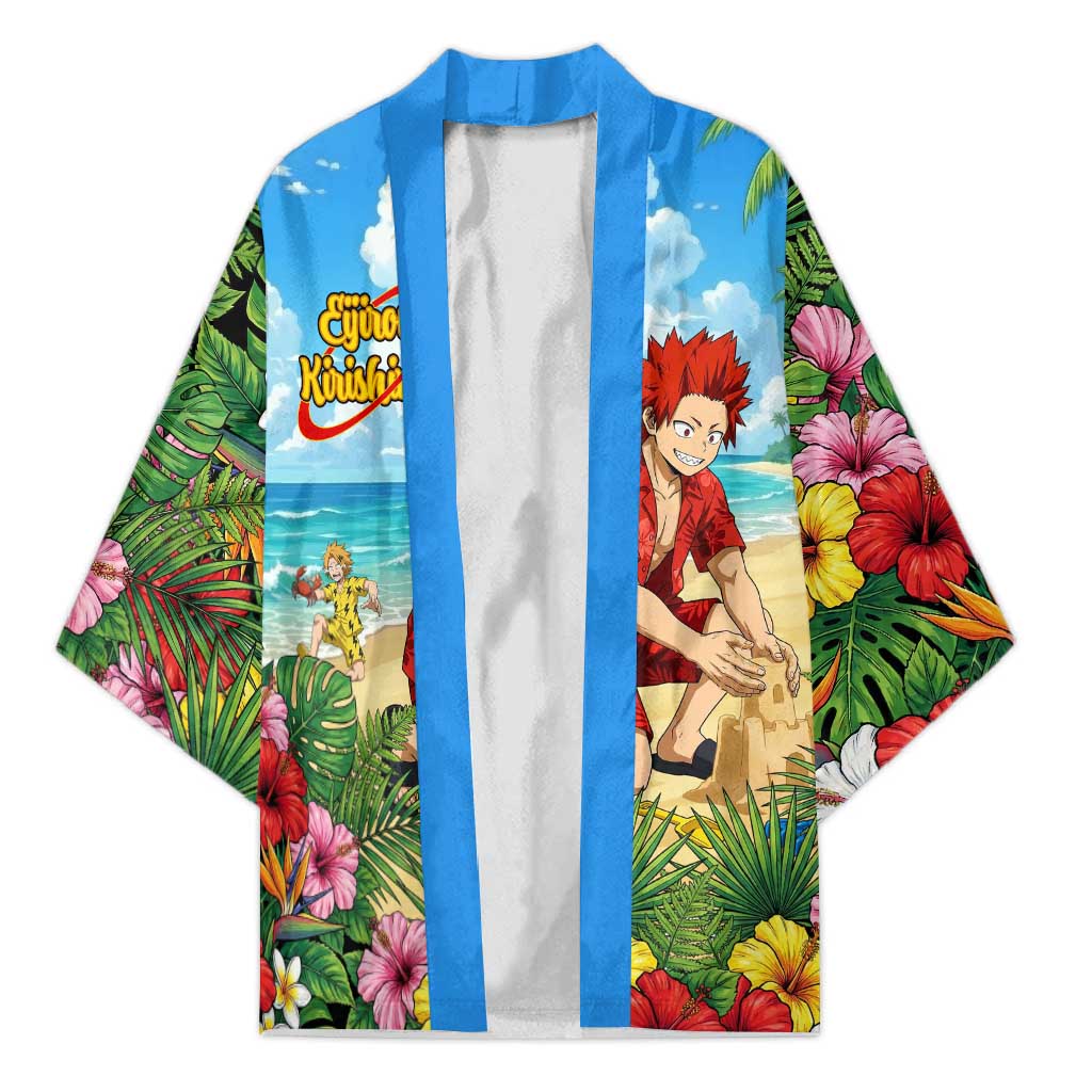 Eijirou Kirishima Summer Chill Kimono Tropical Anime Beach Fun