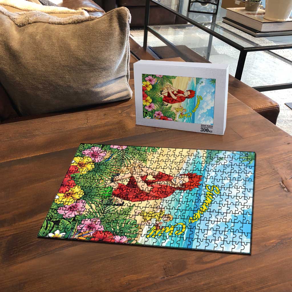 Eijirou Kirishima Summer Chill Puzzle Tropical Anime Beach Fun
