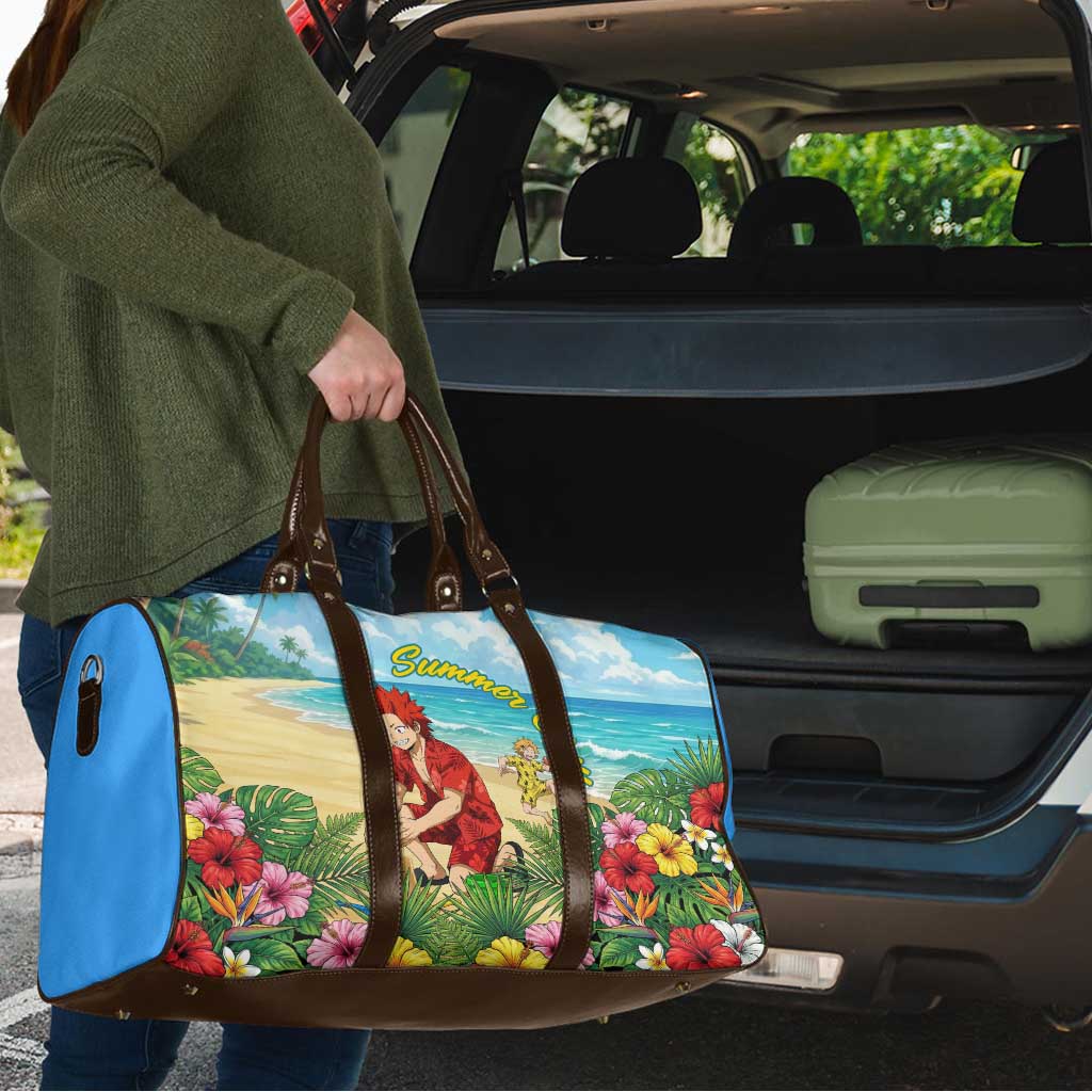 Eijirou Kirishima Summer Chill Travel Bag Tropical Anime Beach Fun