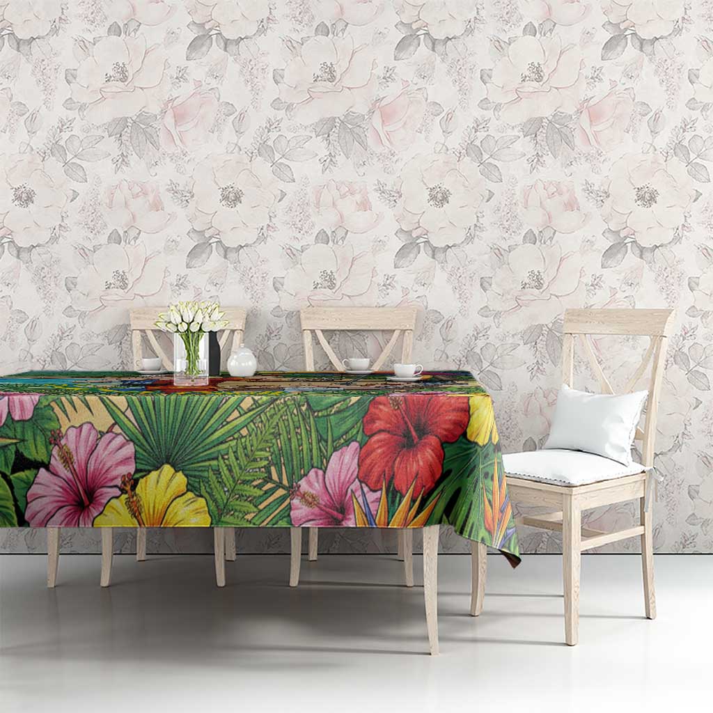 Shoto Todoroki Summer Chill Tablecloth Tropical Anime Leisure Scene