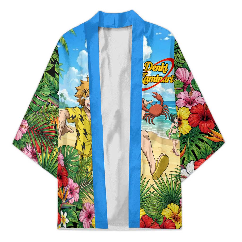 Denki Kaminari Summer Chill Kimono Tropical Anime Comedy Scene