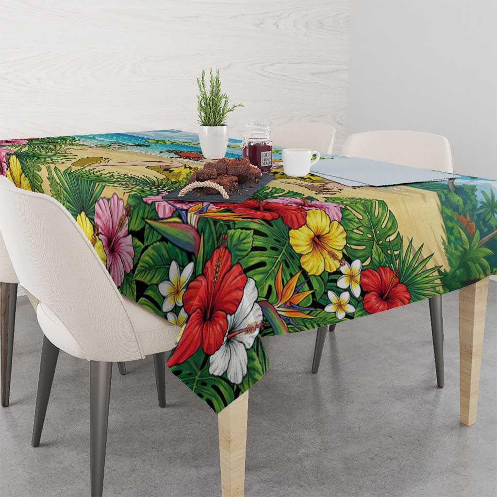 Denki Kaminari Summer Chill Tablecloth Tropical Anime Comedy Scene