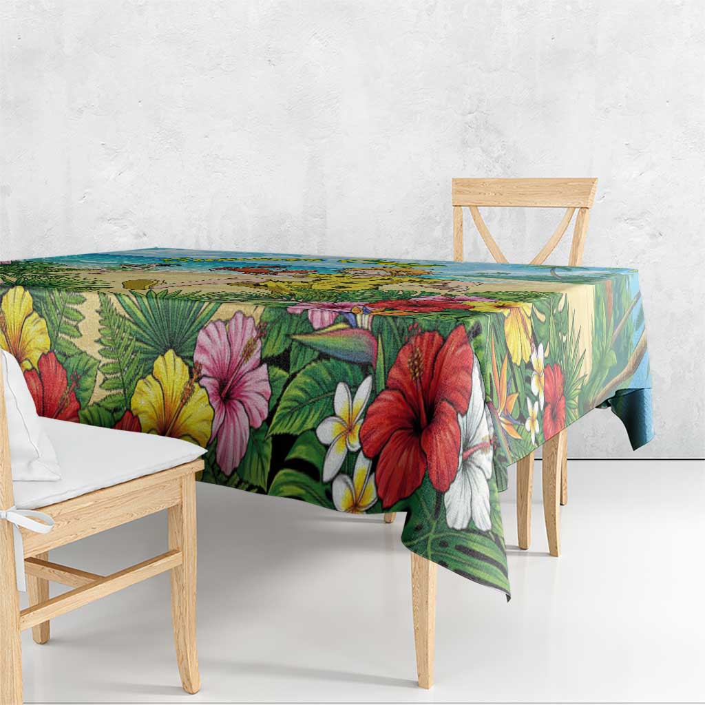 Denki Kaminari Summer Chill Tablecloth Tropical Anime Comedy Scene