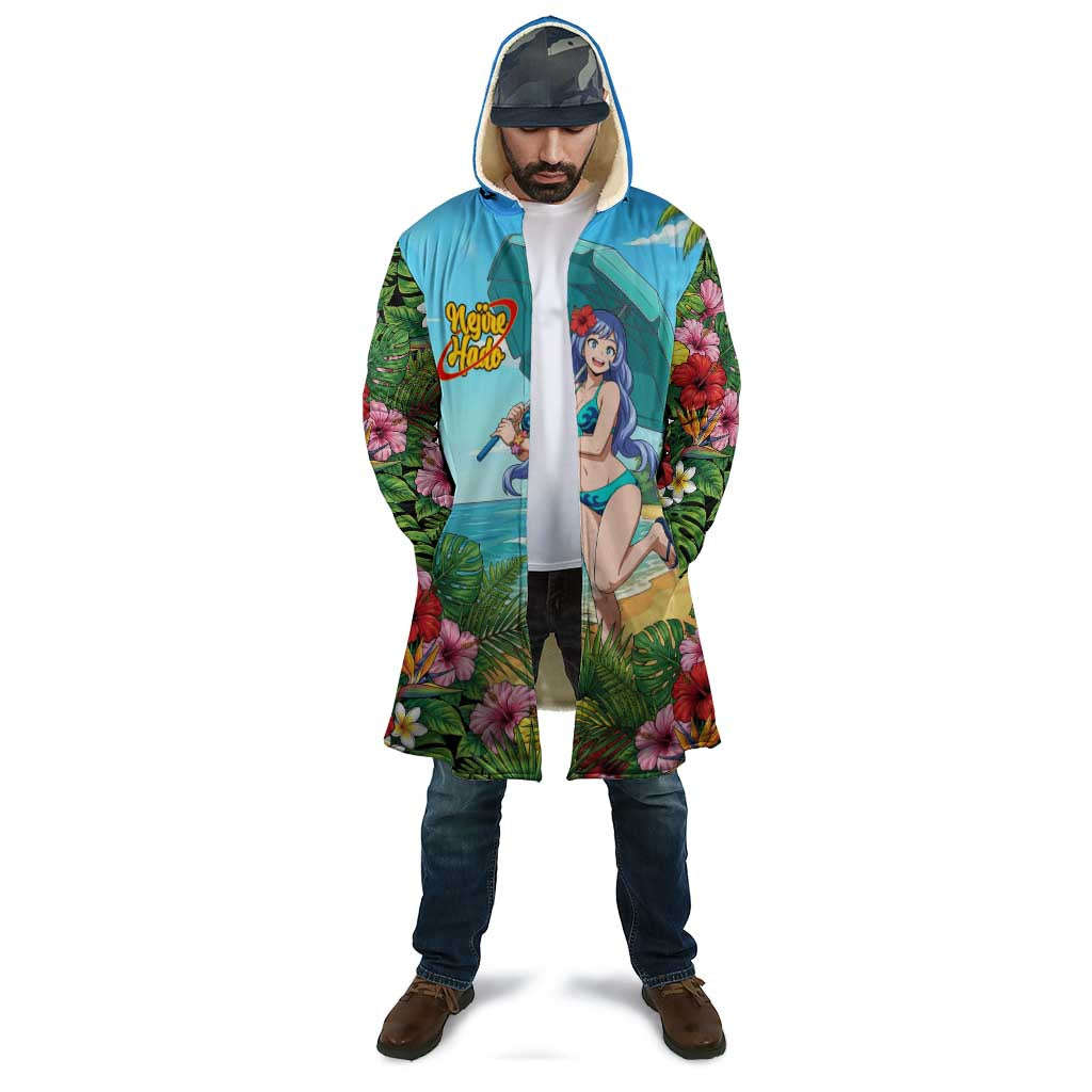Nejire Hado Summer Chill Cloak Tropical Anime Surfside Art