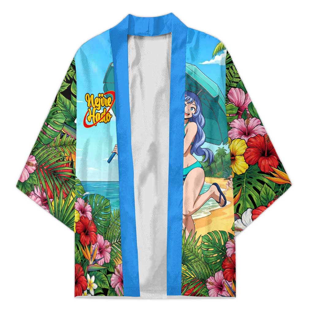 Nejire Hado Summer Chill Kimono Tropical Anime Surfside Art
