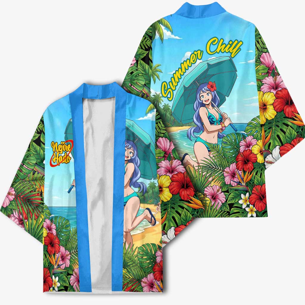 Nejire Hado Summer Chill Kimono Tropical Anime Surfside Art