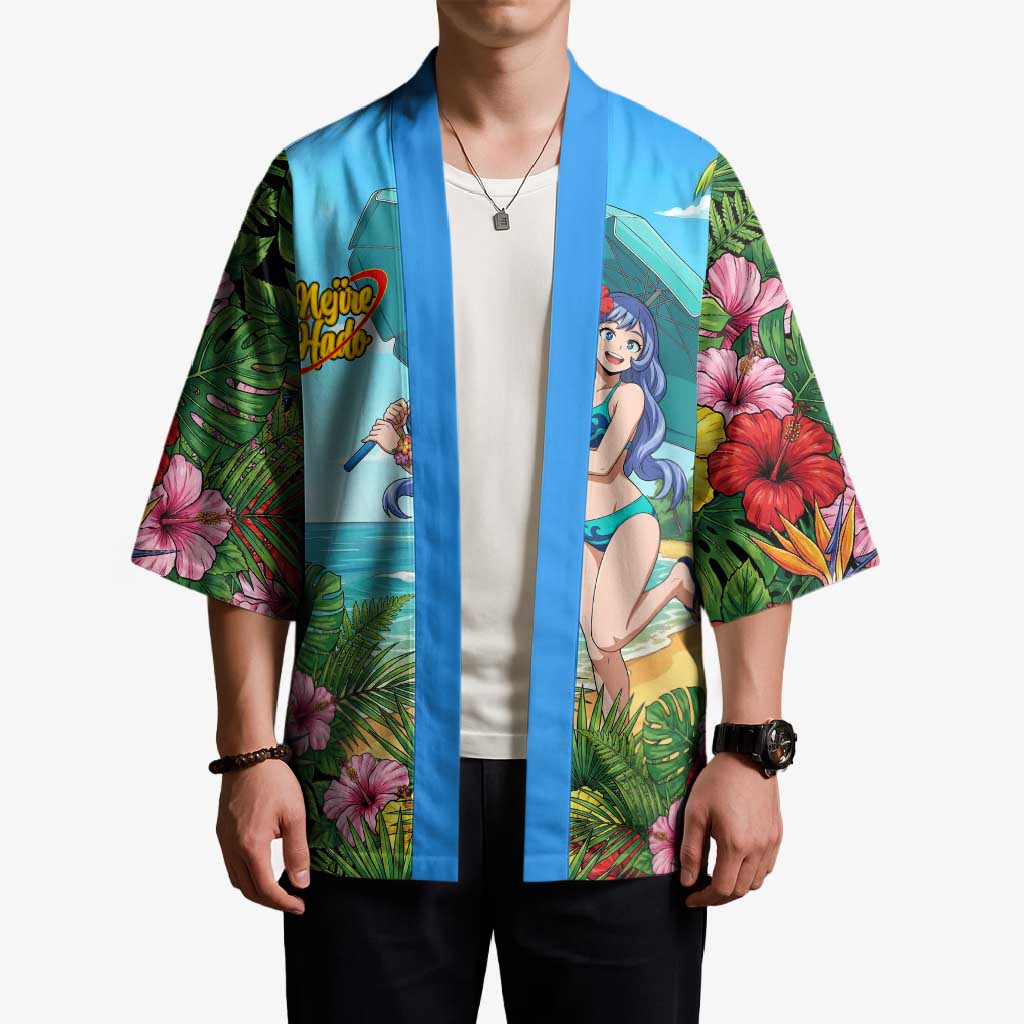 Nejire Hado Summer Chill Kimono Tropical Anime Surfside Art