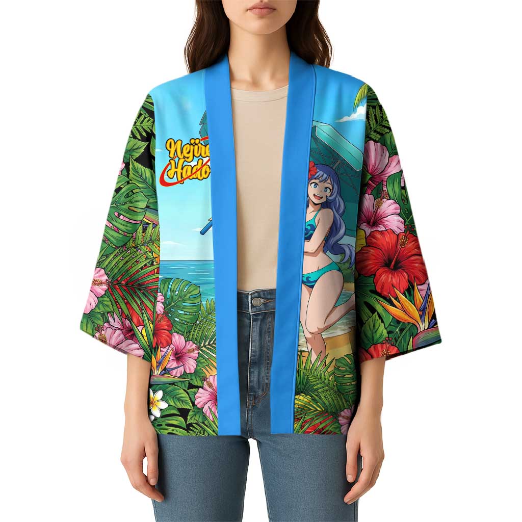 Nejire Hado Summer Chill Kimono Tropical Anime Surfside Art