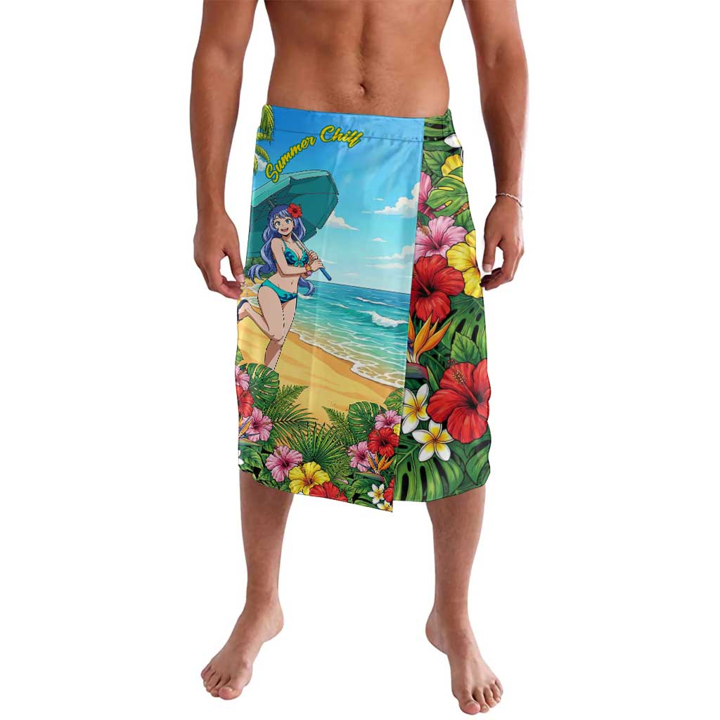 Nejire Hado Summer Chill Lavalava Tropical Anime Surfside Art