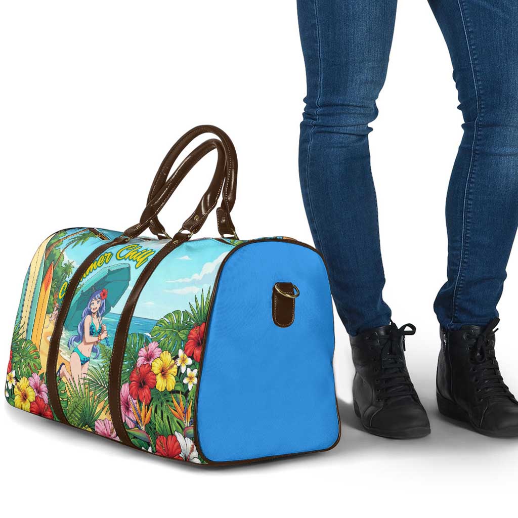 Nejire Hado Summer Chill Travel Bag Tropical Anime Surfside Art