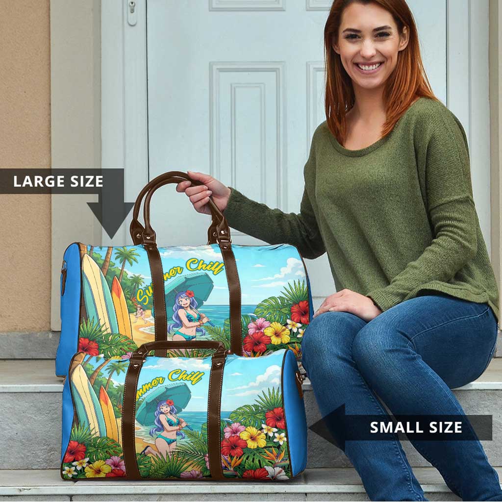 Nejire Hado Summer Chill Travel Bag Tropical Anime Surfside Art
