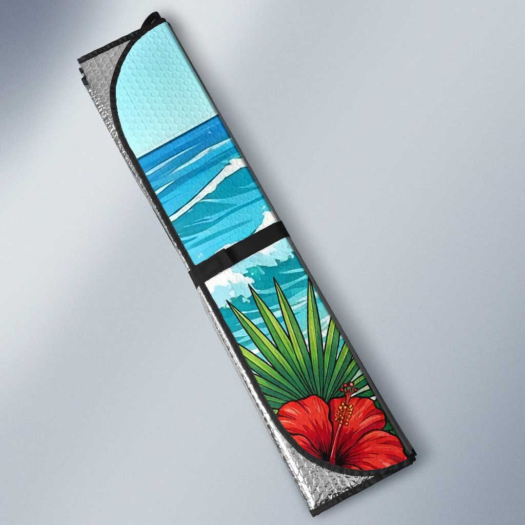 Katsuki Bakugo Summer Chill Auto Sun Shade Tropical Anime Action Scene