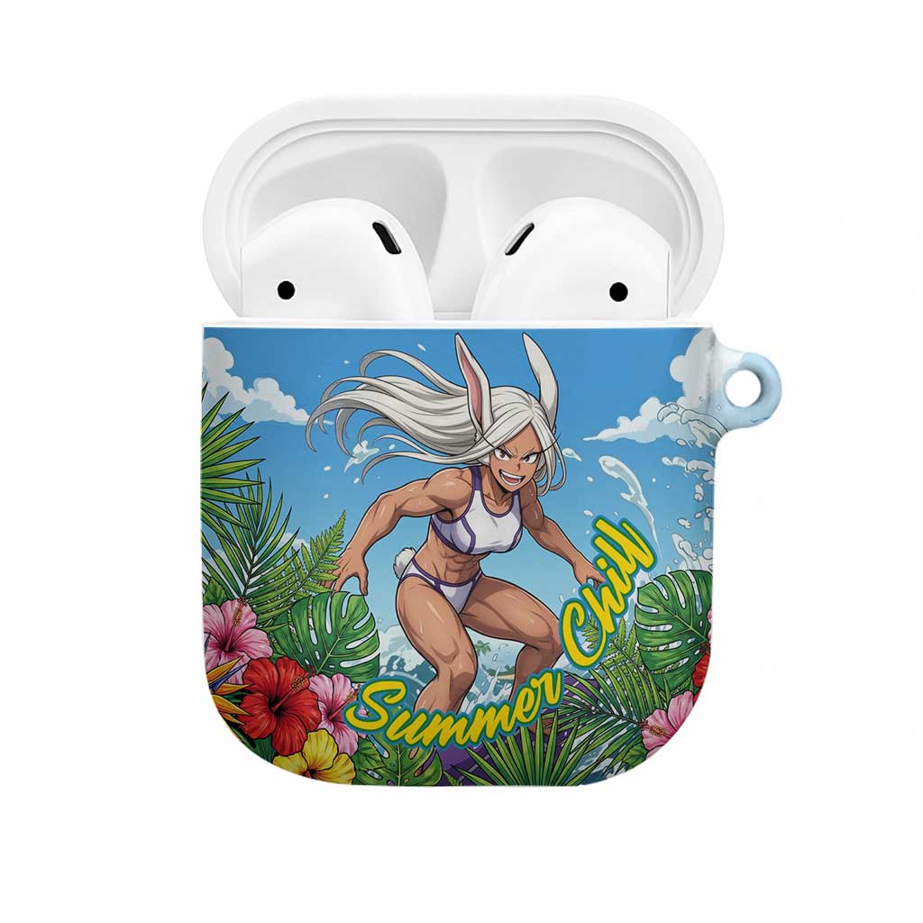 Mirko Summer Chill AirPods Case Tropical Anime Surfing Power