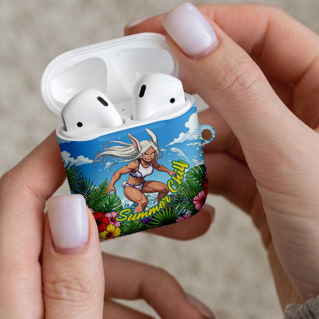 Mirko Summer Chill AirPods Case Tropical Anime Surfing Power
