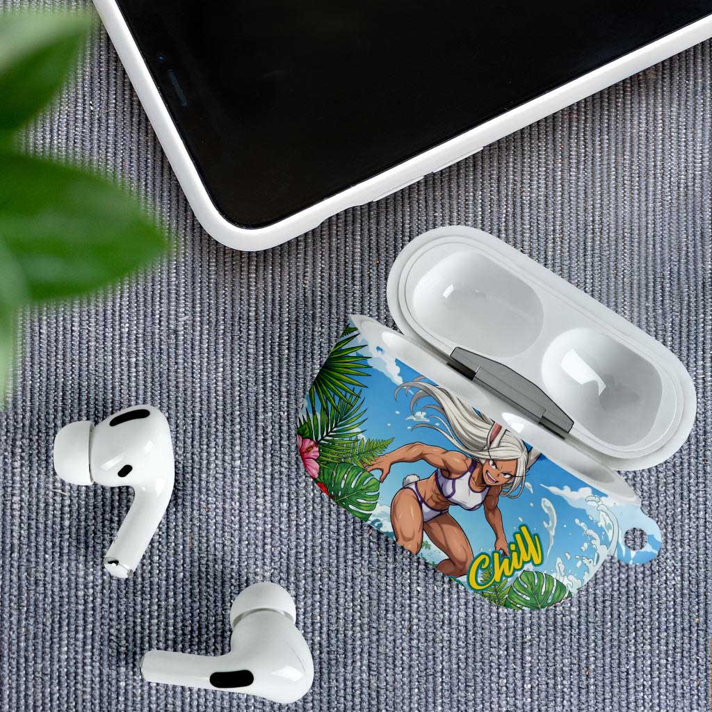 Mirko Summer Chill AirPods Case Tropical Anime Surfing Power