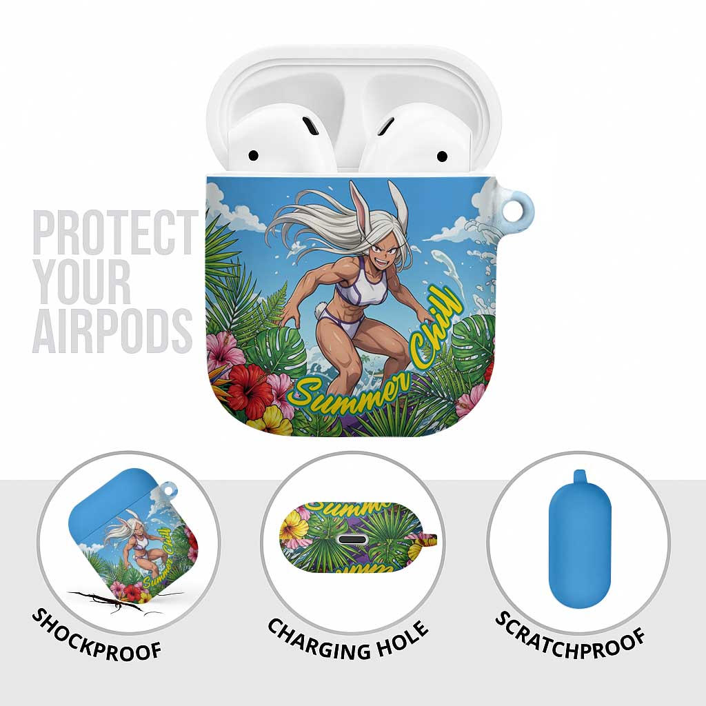 Mirko Summer Chill AirPods Case Tropical Anime Surfing Power