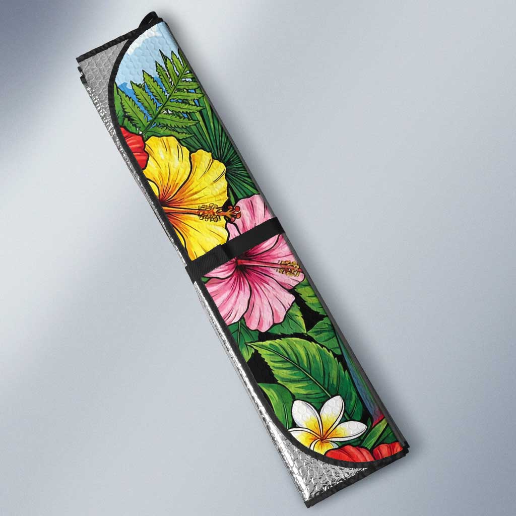 Mirko Summer Chill Auto Sun Shade Tropical Anime Surfing Power