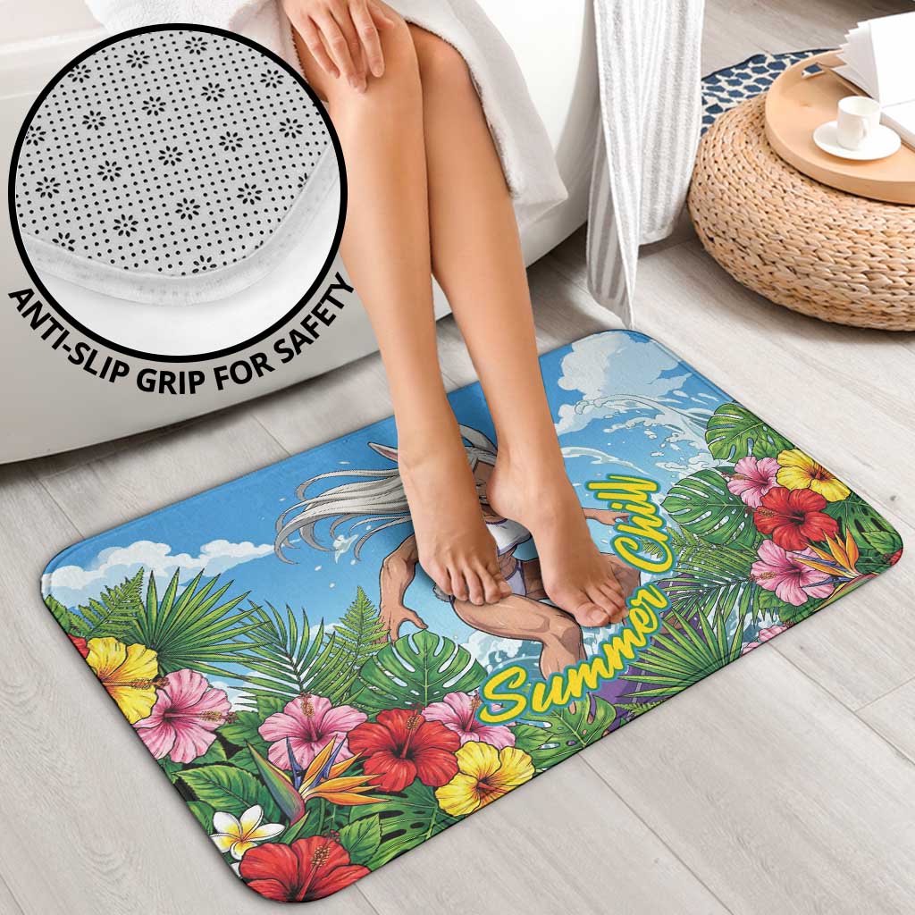 Mirko Summer Chill Bathroom Set Tropical Anime Surfing Power