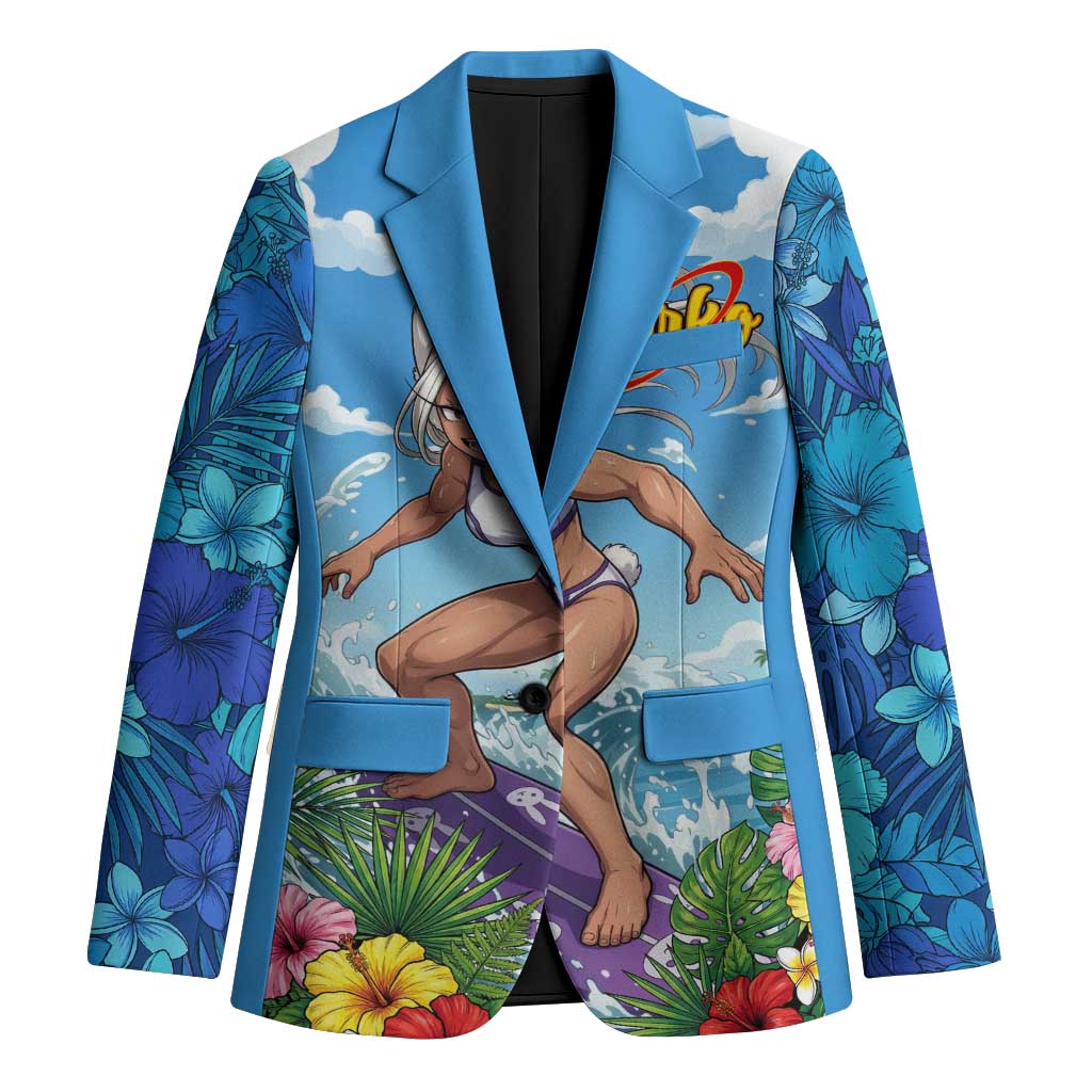 Mirko Summer Chill Blazer Tropical Anime Surfing Power