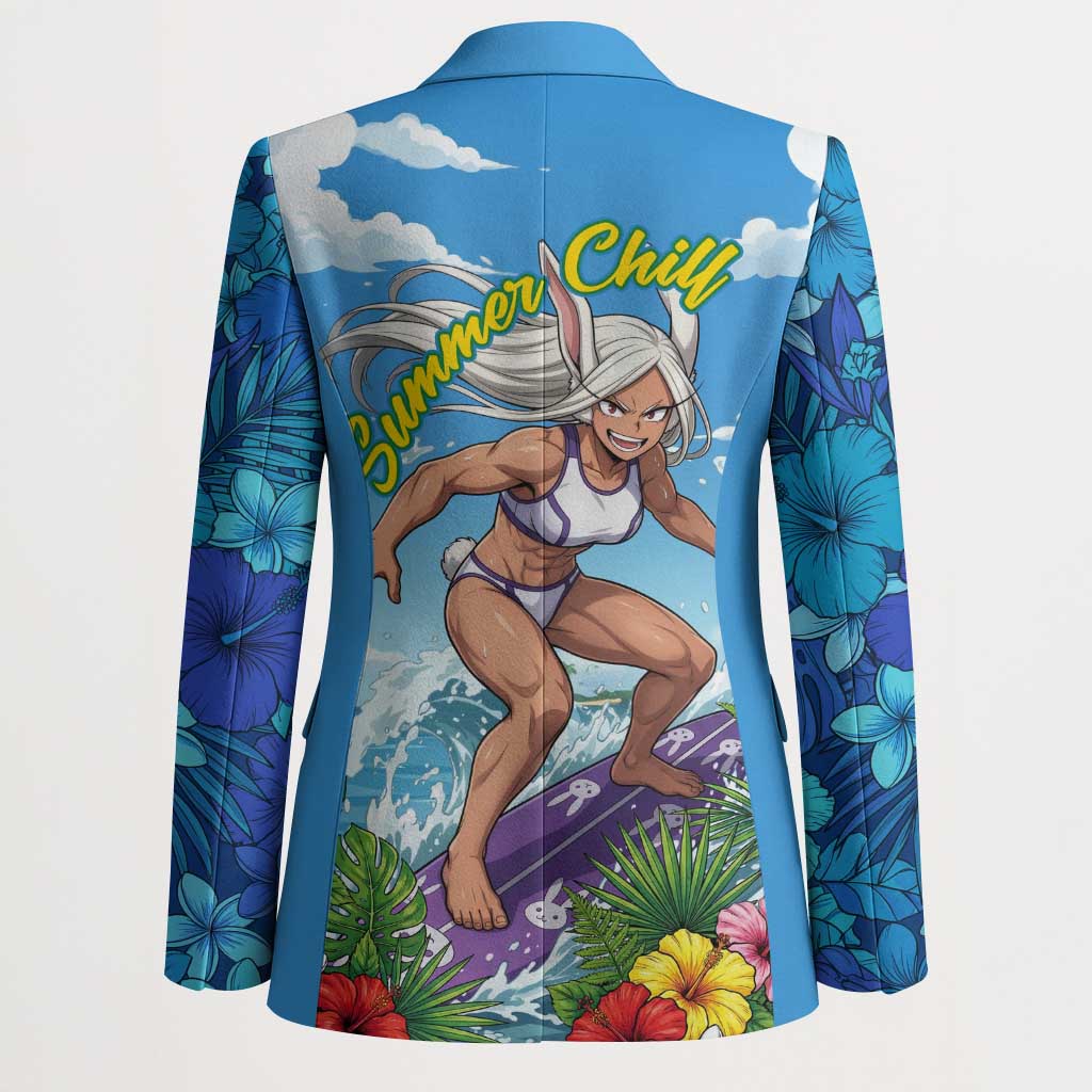 Mirko Summer Chill Blazer Tropical Anime Surfing Power